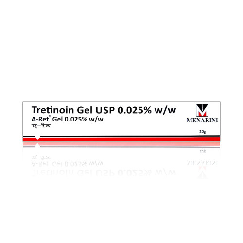 Третиноїн гель від прищів 0,025% Tretinoin Gel Menarini 0,025% 20 г