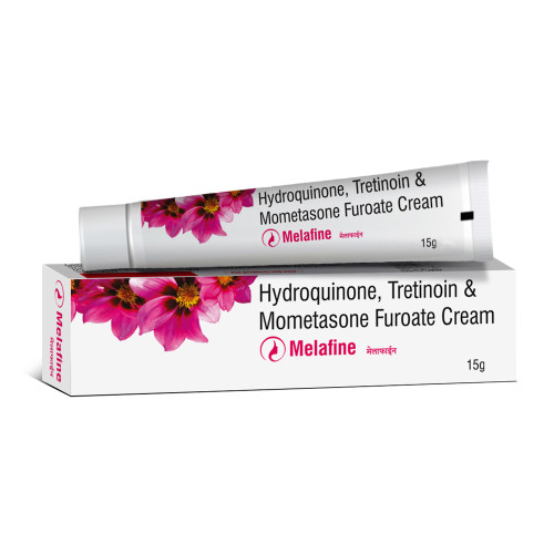 Крем від пігментації Melafine Hydroquinone, Tretinoin & Mometasone Furoate Cream 15 г