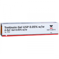 Третиноин гель от прыщей 0,05% Tretinoin Gel Menarini 0,05% 20 г
