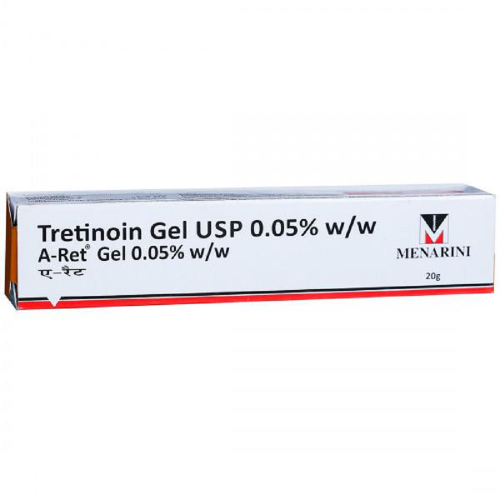 Третиноїн гель від прищів 0,05% Tretinoin Gel Menarini 0,05% 20 г