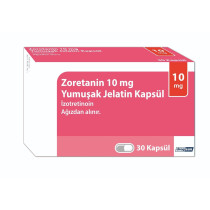 Зоретанин изотретиноин Zoretanin Roaccutane 10 мг