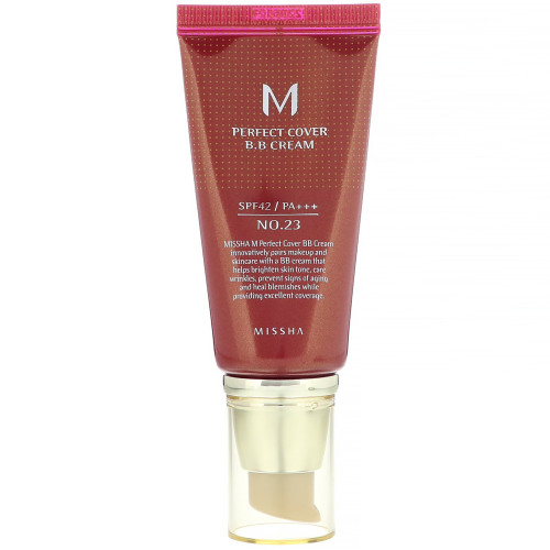 Тональний ВВ крем, MISSHA, M Perfect Cover BB Cream SPF42 / PA +++ 23, 50 мл