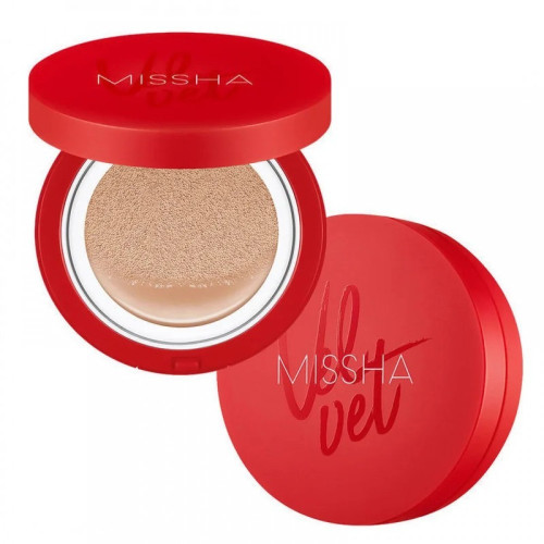 Матуючий тональний кушон Missha Velvet Finish Cushion SPF50+/PA+++(№23) 15 мл