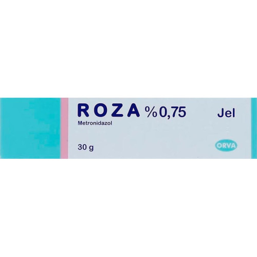 Гель від розацеа дерматологічних запалень Roza 0,75 Metro-nidazol 30 г