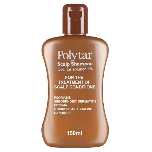 Шампунь от псориаза Polytar с Каменоугольной смолой 150мл