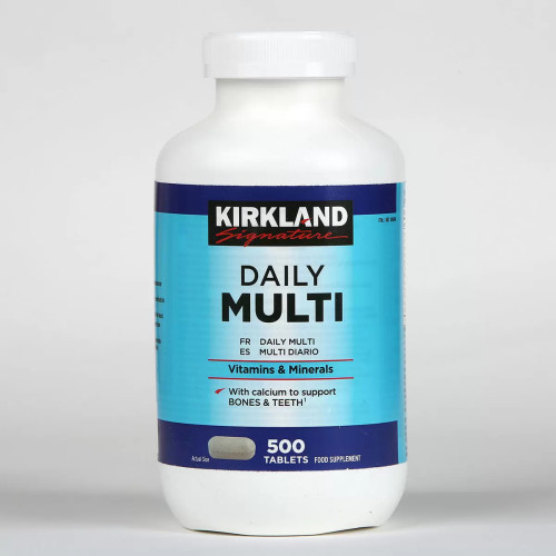 Kirkland Signature Daily Multi, 500 таблеток – комплекс вітамінів та мінералів