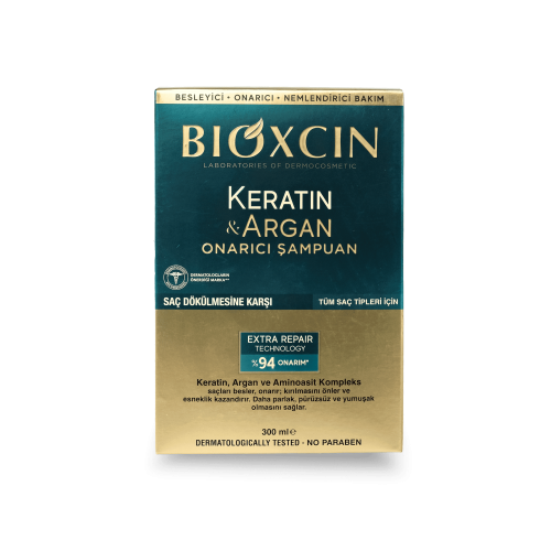 Bioxcin Argan & Keratin Біоксин Арган натуральний лікувальний шампунь проти випадіння волосся 300 мл 