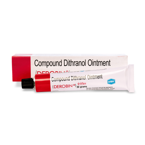 Derobin Compound Dithranol Ointment 30 г — мазь з дитранолом при псоріазі