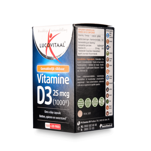 Вітаміни Д3 Lucovitaal vitamine D3