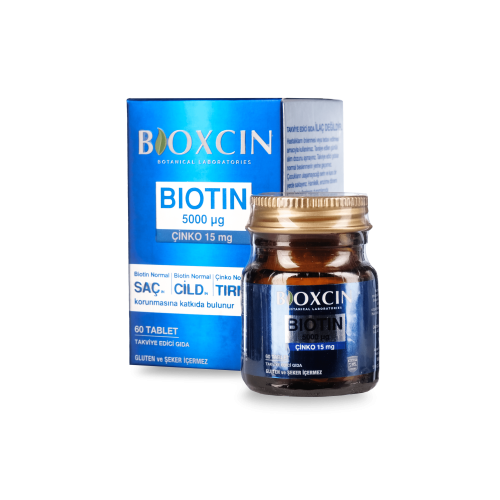 Біотин 60 таблеток (Біотин Bioxicin) Bioxcin biotin 60 таблеток Для живлення волосся та відновлення росту
