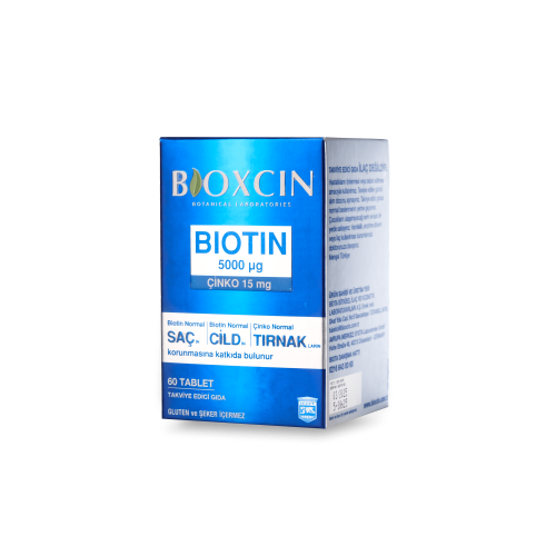Біотин 60 таблеток (Біотин Bioxicin) Bioxcin biotin 60 таблеток Для живлення волосся та відновлення росту
