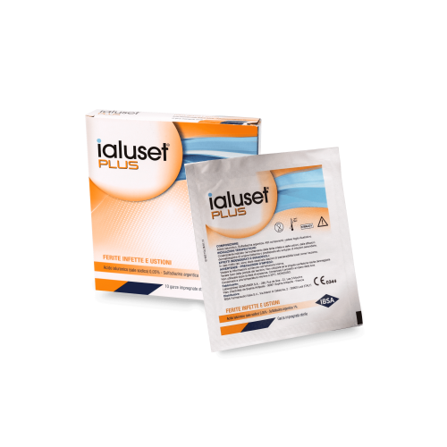 Пластырь ранозаживляющий Ialuset plus