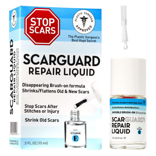 Scarguard Repair Liquid 15 мл рідкий засіб для догляду за старими та новими рубцями