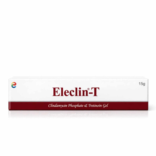 Гель Максиклин от угревой сыпи с третиноином и клиндамицином Eleclin-T 15г