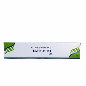 Expigment Gel 4% гель з гідрохіноном 30 г для догляду при пігментних плямах і нерівному тоні шкіри