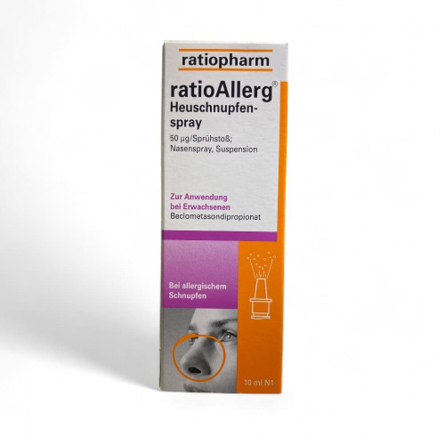 Назальний спрей від алергії Ratiopharm RatioAllerg Heuschnupfenspray