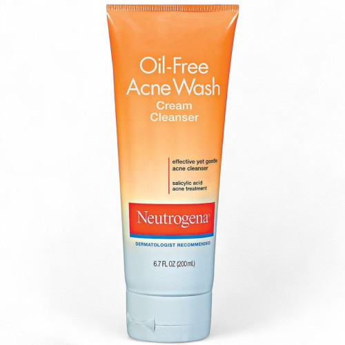 Крем від прищів для обличчя Neutrogena Oil-Free Acne Wash 200 мл США