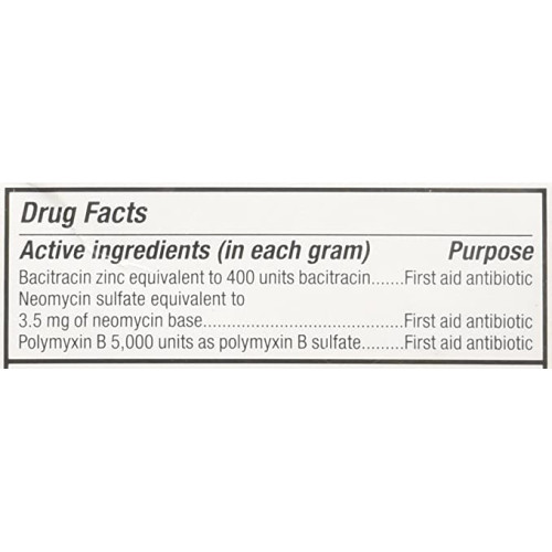 Мазь для першої допомоги при порізах Equate Triple Antibiotic 28г США