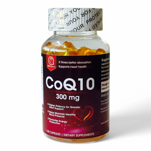 CoQ10 300 мг Коензим Q10 для серця, тиску та енергії