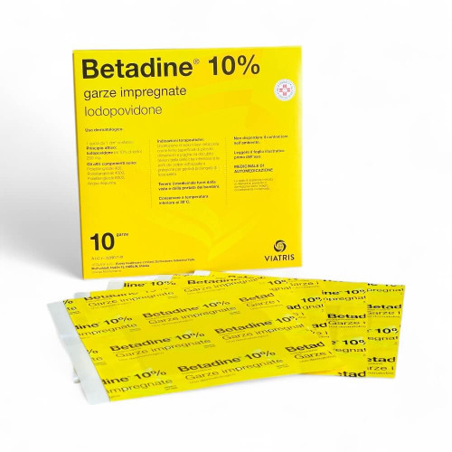 Betadine 10% просочені серветки з повідон-йодом 1шт