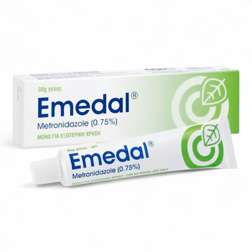 Гель Emedal Metronidazole 0.75 від розацеа 30г