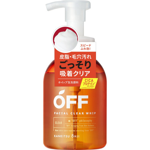 Чоловіча пінка для вмивання Cosmetex Roland KANKITSU OHJI Off Facial Clear Whip