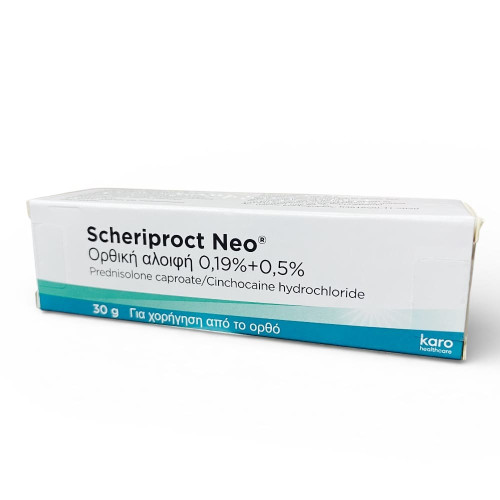 Scheriproct Neo мазь ректальна 30 г — протизапальний засіб