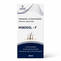 MINOSOL-F Alister розчин з міноксидилом 5% і фінастеридом 0,1% для шкіри голови, 60 мл