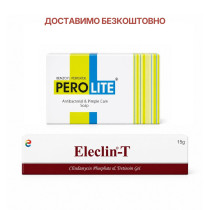Комплекс від акне Perolite Soap + Eleclin-T — очищення та активний догляд