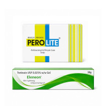 Комплекс от акне Perolite Soap + Eleneon 0.025% — очистка и мягкий ретиноидный уход