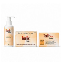 Комплекс Tarlic Shampoo + Tarlic Soap + Tarlic Max Cream – полный уход при псориазе и себорее