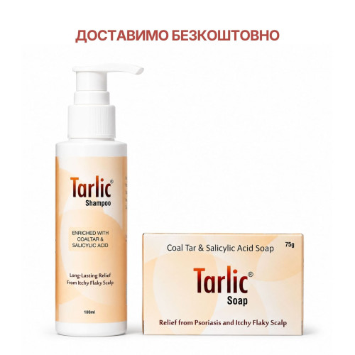 Комплекс Tarlic Shampoo + Tarlic Soap — догляд при лущенні шкіри голови й тіла