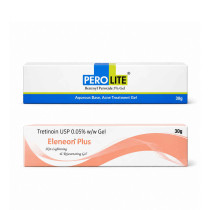 Набор Perolite 5% Gel и Eleneon Plus 0.05% для активного ухода при высыпаниях, жирности и закупоренных порах