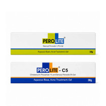 Комплекс от акне Perolite 2.5% Gel + Perolite-C5 — бензоил пероксид и клиндамицин