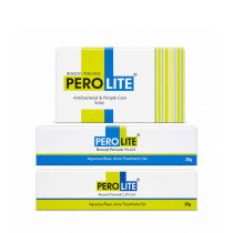 Комплекс Perolite Soap + Perolite 5% Gel + Perolite 2.5% Gel — очистка и BPO-уход