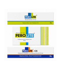 Комплекс Perolite 2.5% Gel + Perolite Soap + Perolite-C5 – полный BPO-комплекс от акне