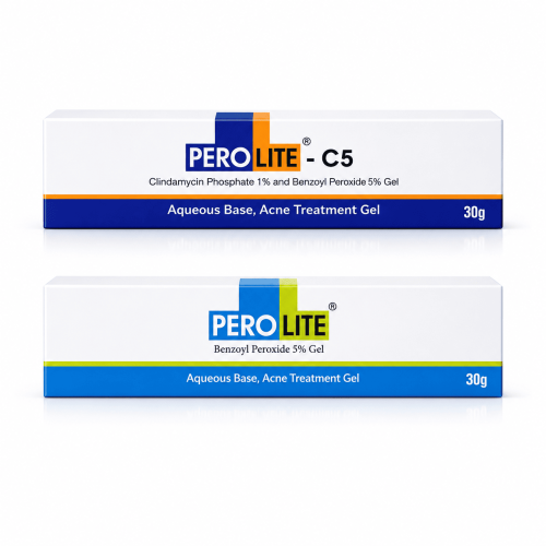 Комплект при акне Perolite-C5 30 г + Perolite 5% 30 г Комплект при акне Perolite-C5 30 г + Perolite 5% 30 г