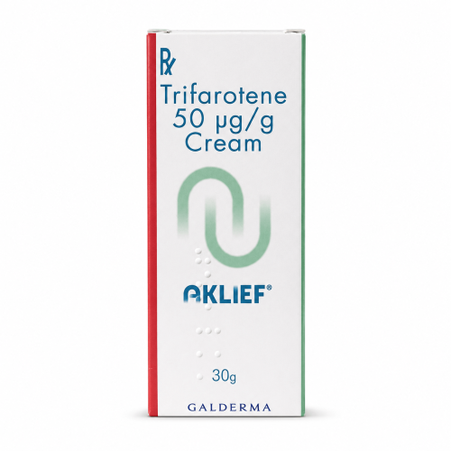 Aklief Trifarotene 50 µg/g крем от акне с трифаротеном 0.005% Аклиф, 30 г