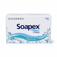 Soapex Classic Galderma антибактериальное мыло для лица и тела, 75 г