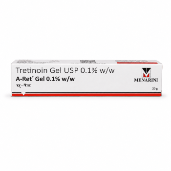 A-Ret Gel Tretinoin 0.1% w/w Menarini гель з третиноїном для проблемної шкіри, 20 г