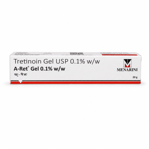 A-Ret Gel Tretinoin 0.1% w/w Menarini гель з третиноїном для проблемної шкіри, 20 г
