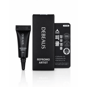 Восстанавливающая ампульная сыворотка для лица со спикулами DEBEAUS Repromo Artist Spicule Ampoule, 6 мл