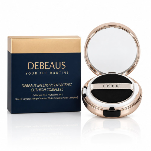Антивозрастной тональный кушон для лица DEBEAUS Intensive Energenic Cushion Complete, 15 г (с рефиллом 15 г) Антивозрастной тональный кушон для лица DEBEAUS Intensive Energenic Cushion Complete, 15 г (с рефиллом 15 г)