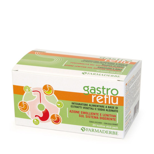 Gastro Reflu добавка для нормалізації шлунка 20 саше Італія