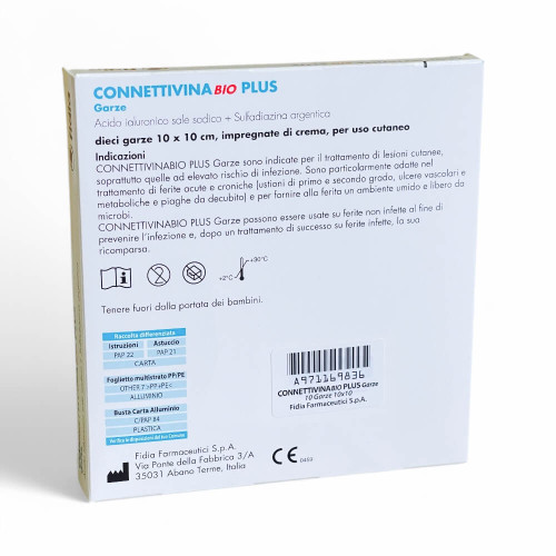 Загоювальний пластир Connettivina bio Plus Коннеттивіна біо Плюс поштучно