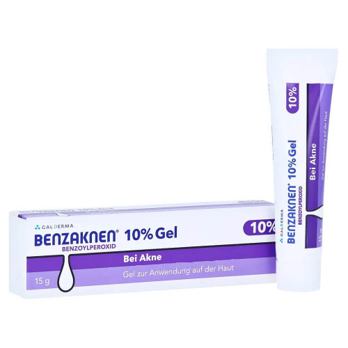 Бензакнен 10% гель Галдерма Benzaknen 10% Galderma 15г