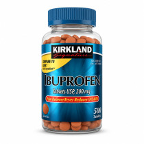 Ibuprofen Kirkland 200 mg Ібупрофен 500 таблеток знеболююче США