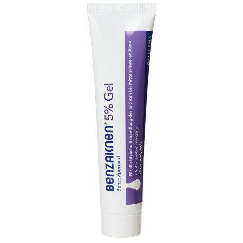 Гель від вугрової висипки Бензакнен 5% Галдерма Benzaknen 5% Gel Galderma 40 г
